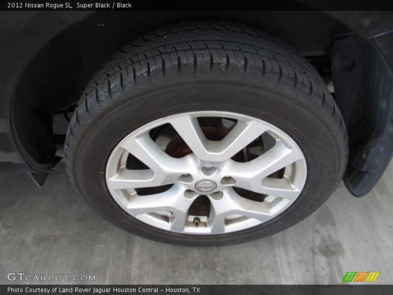 Super Black / Black 2012 Nissan Rogue SL