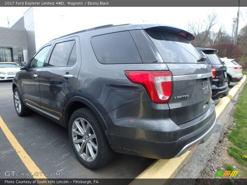 Magnetic / Ebony Black 2017 Ford Explorer Limited 4WD
