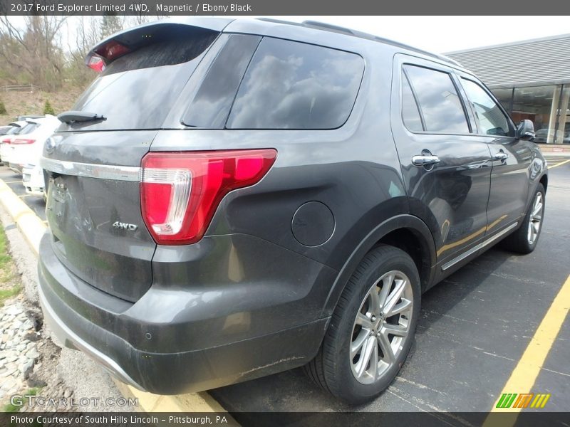 Magnetic / Ebony Black 2017 Ford Explorer Limited 4WD