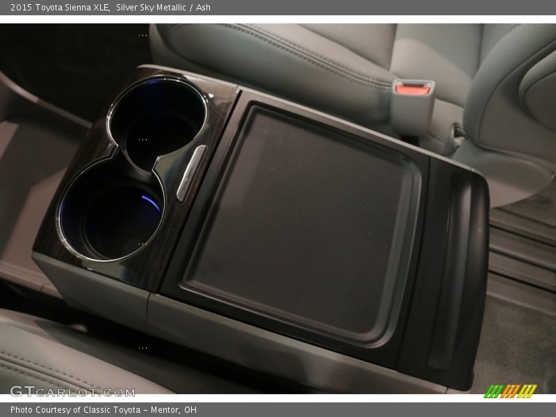 Silver Sky Metallic / Ash 2015 Toyota Sienna XLE