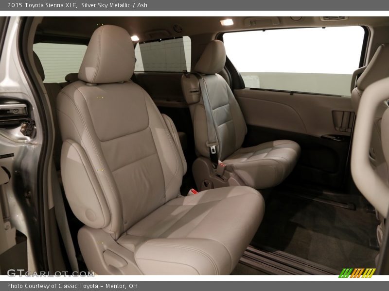 Silver Sky Metallic / Ash 2015 Toyota Sienna XLE