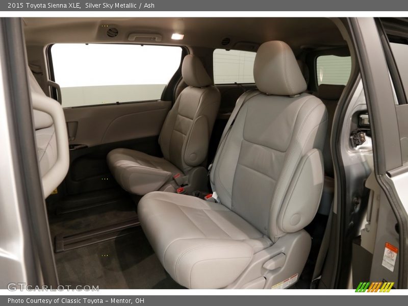 Silver Sky Metallic / Ash 2015 Toyota Sienna XLE