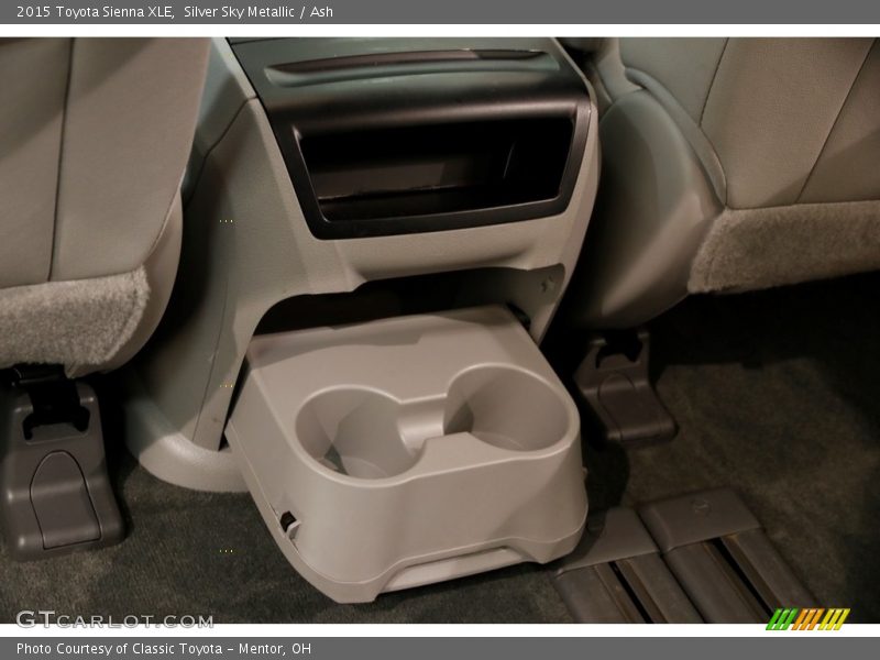 Silver Sky Metallic / Ash 2015 Toyota Sienna XLE