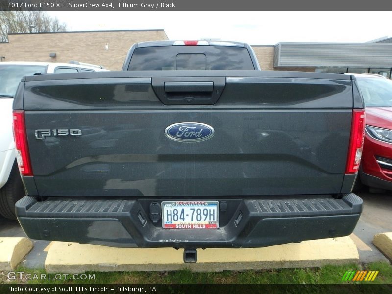 Lithium Gray / Black 2017 Ford F150 XLT SuperCrew 4x4
