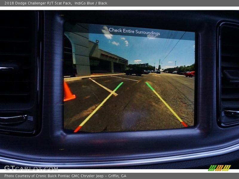 IndiGo Blue / Black 2018 Dodge Challenger R/T Scat Pack