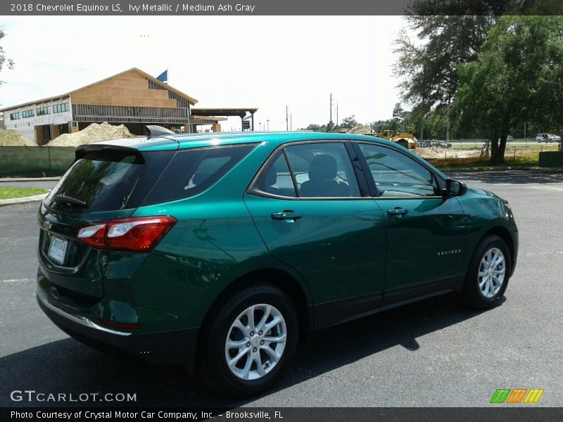 Ivy Metallic / Medium Ash Gray 2018 Chevrolet Equinox LS