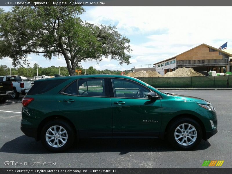 Ivy Metallic / Medium Ash Gray 2018 Chevrolet Equinox LS