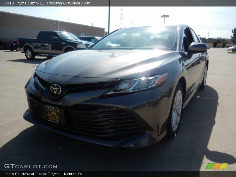 Predawn Gray Mica / Ash 2018 Toyota Camry LE