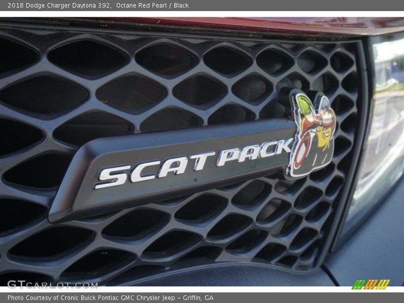 Octane Red Pearl / Black 2018 Dodge Charger Daytona 392