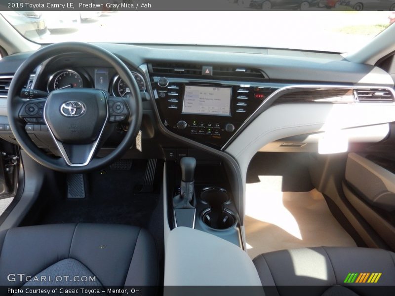 Predawn Gray Mica / Ash 2018 Toyota Camry LE