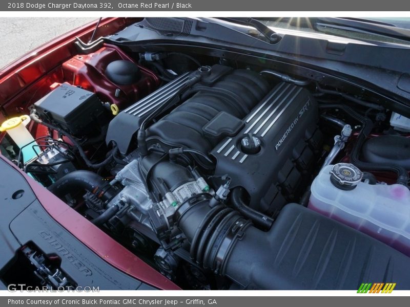 Octane Red Pearl / Black 2018 Dodge Charger Daytona 392
