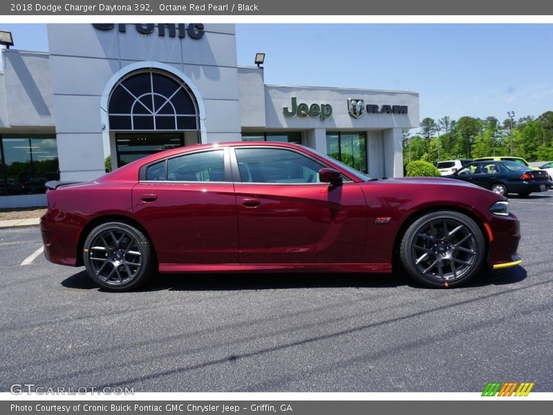 Octane Red Pearl / Black 2018 Dodge Charger Daytona 392