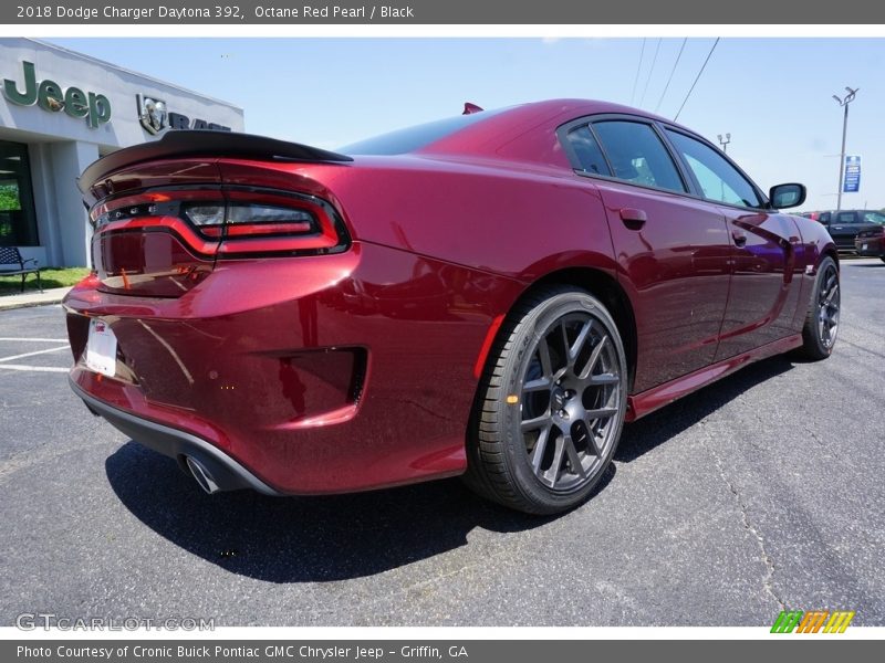 Octane Red Pearl / Black 2018 Dodge Charger Daytona 392