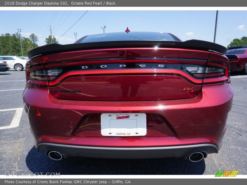 Octane Red Pearl / Black 2018 Dodge Charger Daytona 392