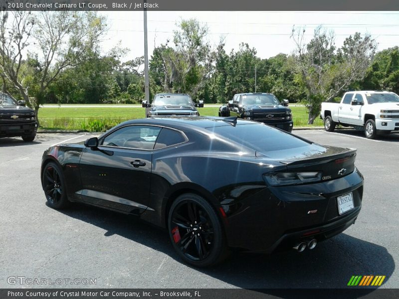 Black / Jet Black 2018 Chevrolet Camaro LT Coupe