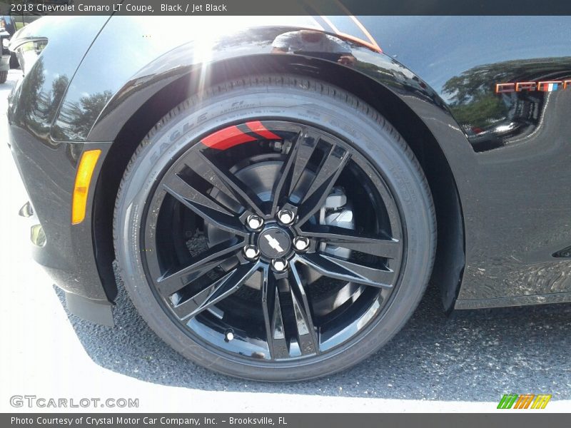Black / Jet Black 2018 Chevrolet Camaro LT Coupe