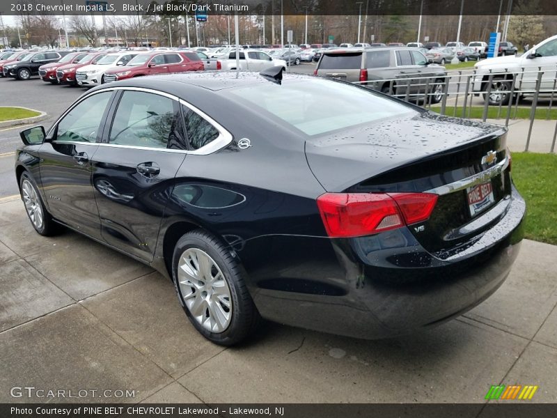 Black / Jet Black/Dark Titanium 2018 Chevrolet Impala LS