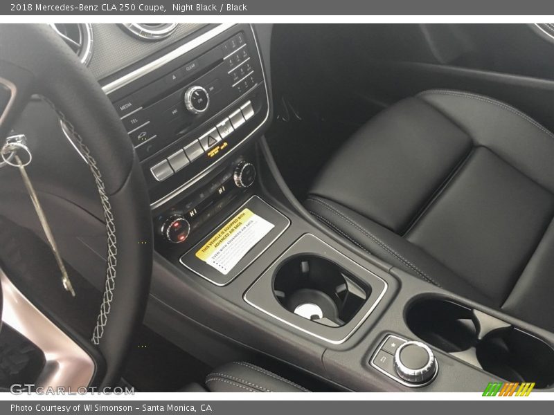 Night Black / Black 2018 Mercedes-Benz CLA 250 Coupe