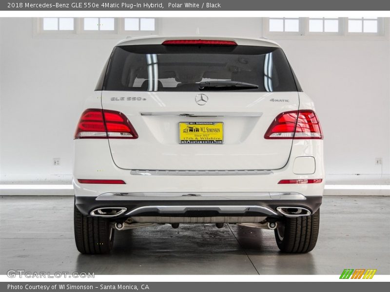 Polar White / Black 2018 Mercedes-Benz GLE 550e 4Matic Plug-In Hybrid