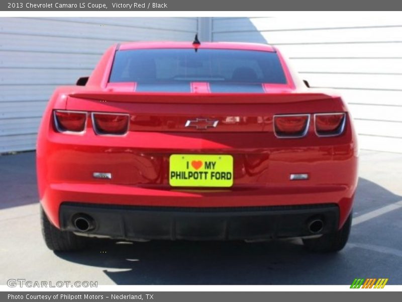 Victory Red / Black 2013 Chevrolet Camaro LS Coupe