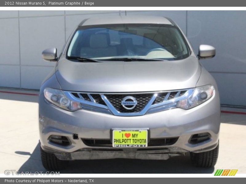 Platinum Graphite / Beige 2012 Nissan Murano S