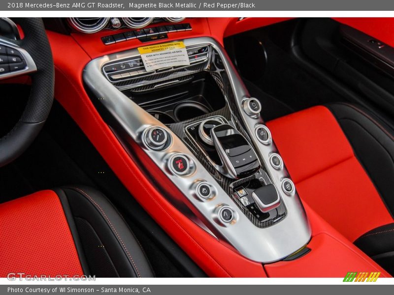 Controls of 2018 AMG GT Roadster