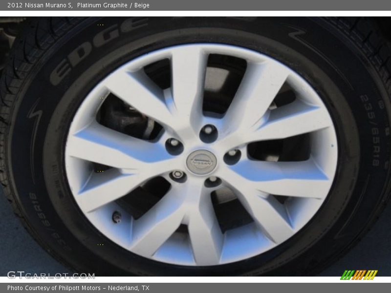 Platinum Graphite / Beige 2012 Nissan Murano S