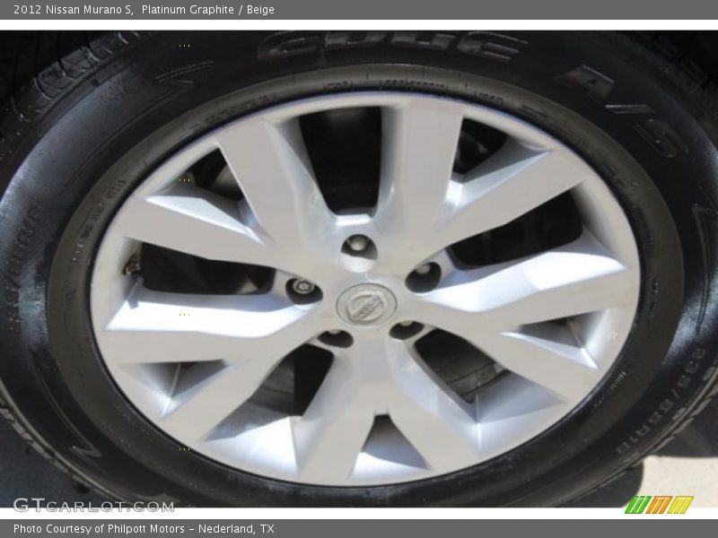 Platinum Graphite / Beige 2012 Nissan Murano S