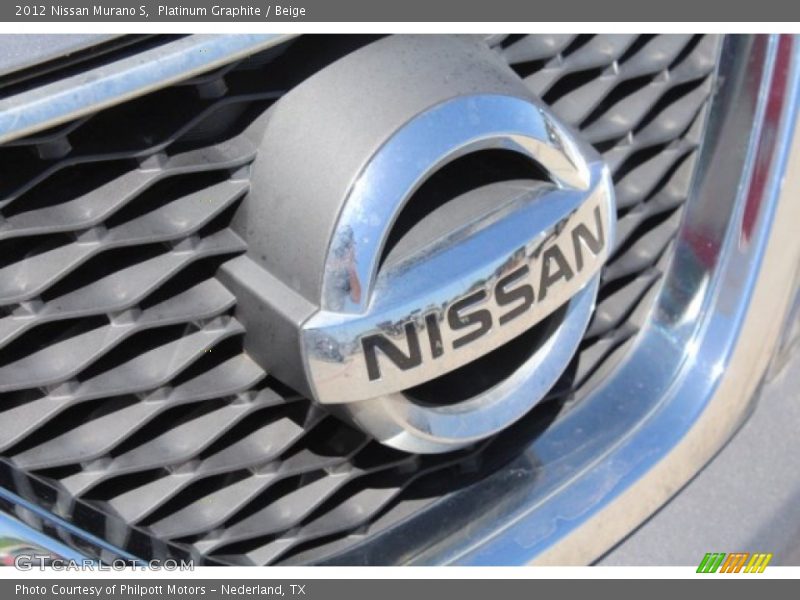 Platinum Graphite / Beige 2012 Nissan Murano S