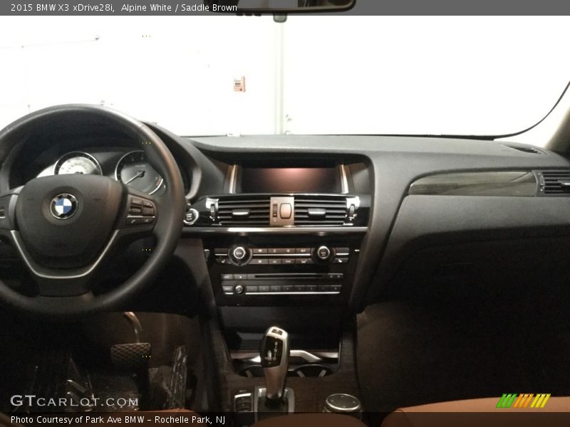 Alpine White / Saddle Brown 2015 BMW X3 xDrive28i