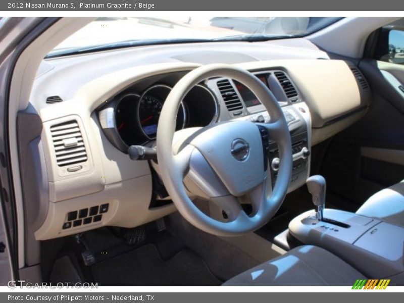 Platinum Graphite / Beige 2012 Nissan Murano S