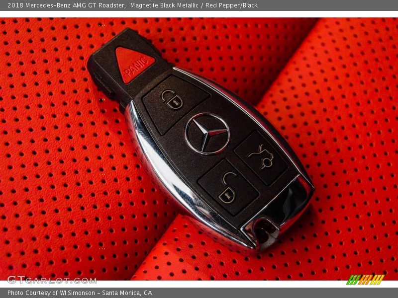 Keys of 2018 AMG GT Roadster