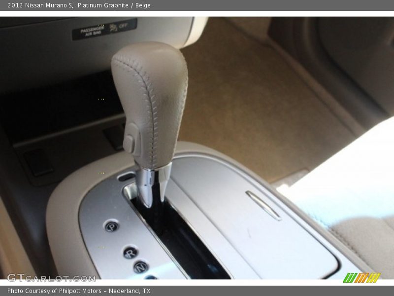 Platinum Graphite / Beige 2012 Nissan Murano S