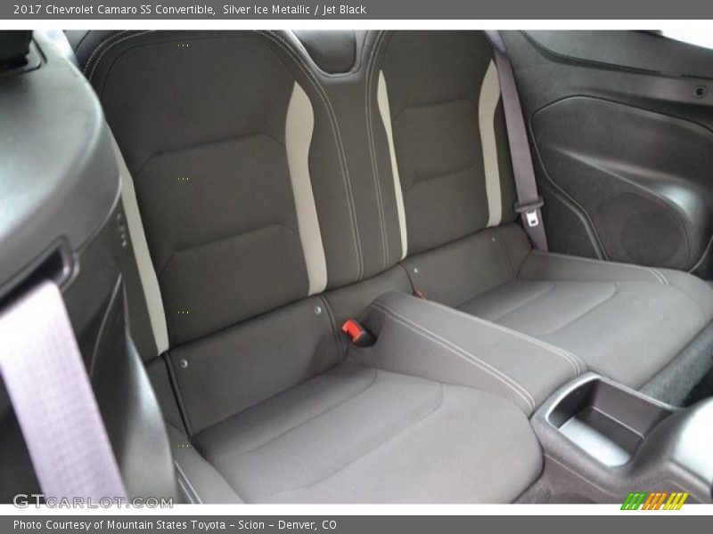 Silver Ice Metallic / Jet Black 2017 Chevrolet Camaro SS Convertible