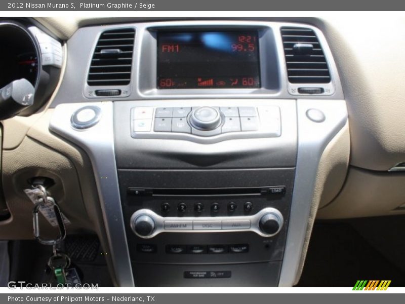Platinum Graphite / Beige 2012 Nissan Murano S