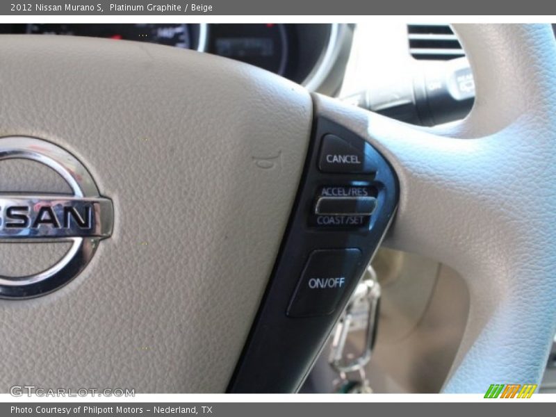 Platinum Graphite / Beige 2012 Nissan Murano S