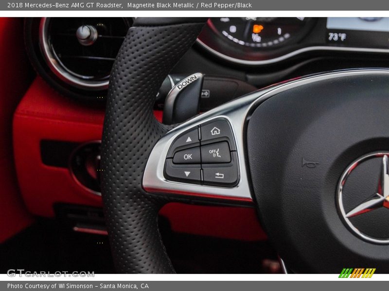 Controls of 2018 AMG GT Roadster