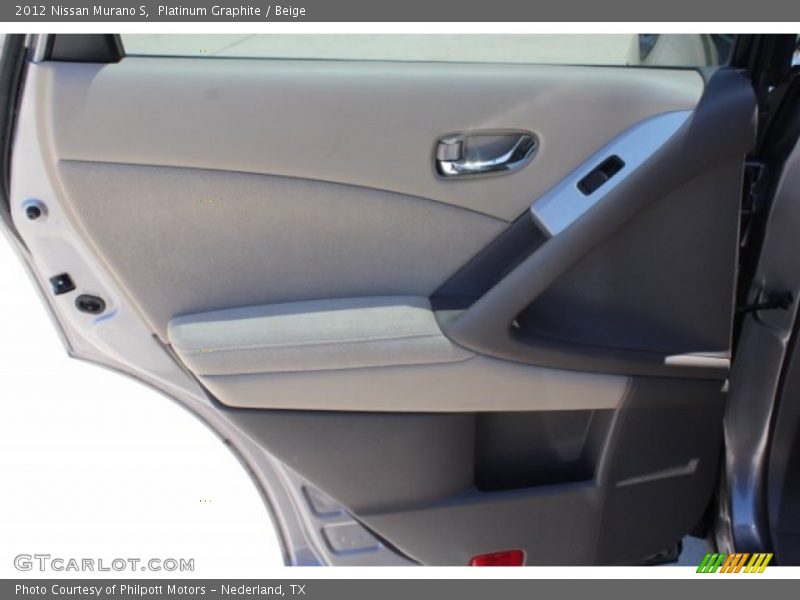 Platinum Graphite / Beige 2012 Nissan Murano S