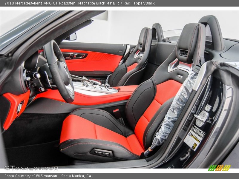  2018 AMG GT Roadster Red Pepper/Black Interior