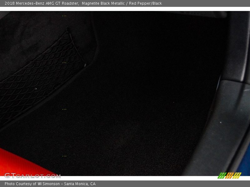 Magnetite Black Metallic / Red Pepper/Black 2018 Mercedes-Benz AMG GT Roadster