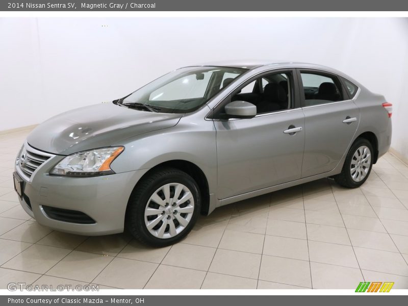 Magnetic Gray / Charcoal 2014 Nissan Sentra SV