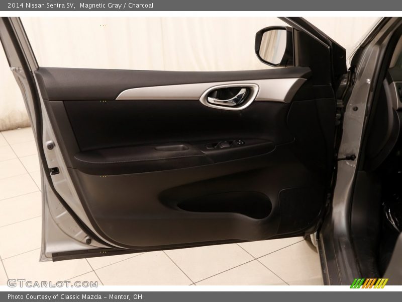 Magnetic Gray / Charcoal 2014 Nissan Sentra SV