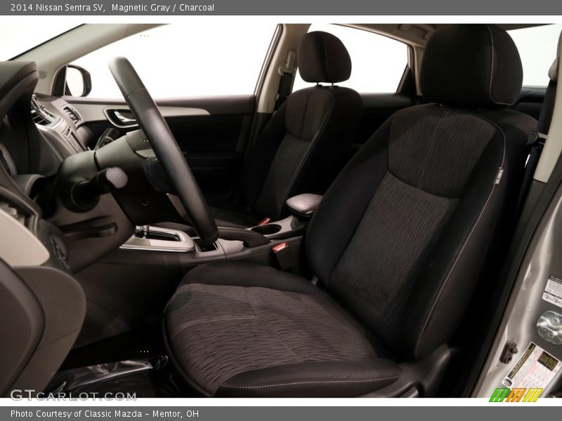Magnetic Gray / Charcoal 2014 Nissan Sentra SV