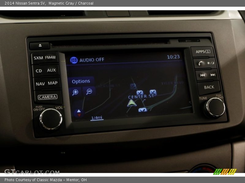 Magnetic Gray / Charcoal 2014 Nissan Sentra SV