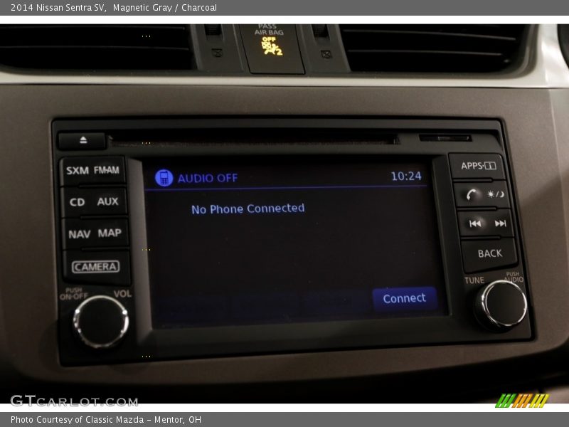 Magnetic Gray / Charcoal 2014 Nissan Sentra SV