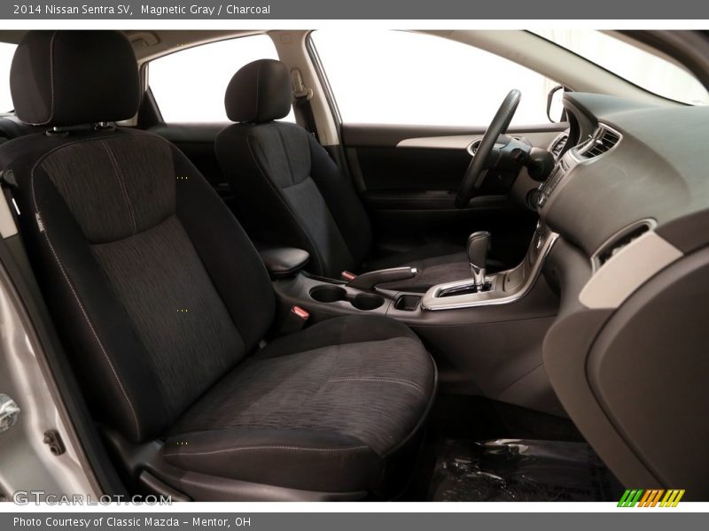 Magnetic Gray / Charcoal 2014 Nissan Sentra SV