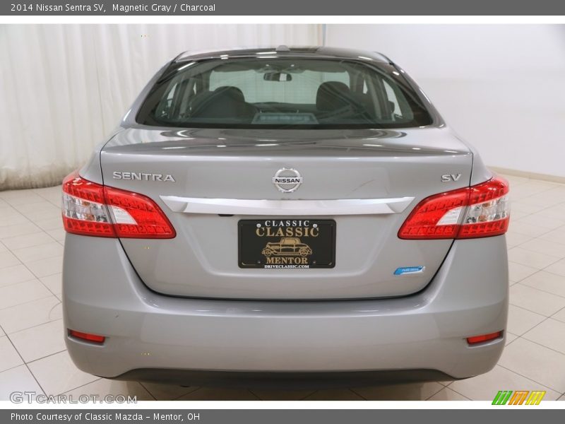 Magnetic Gray / Charcoal 2014 Nissan Sentra SV