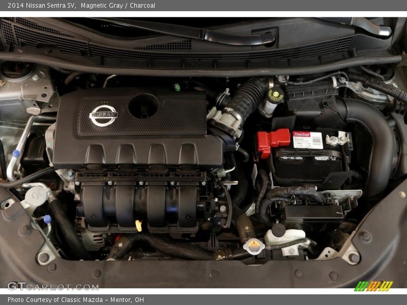 Magnetic Gray / Charcoal 2014 Nissan Sentra SV