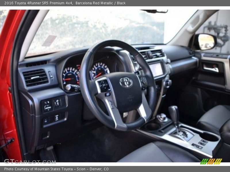 Barcelona Red Metallic / Black 2016 Toyota 4Runner SR5 Premium 4x4
