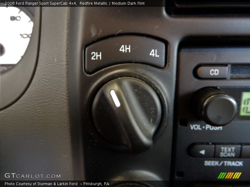 Redfire Metallic / Medium Dark Flint 2008 Ford Ranger Sport SuperCab 4x4